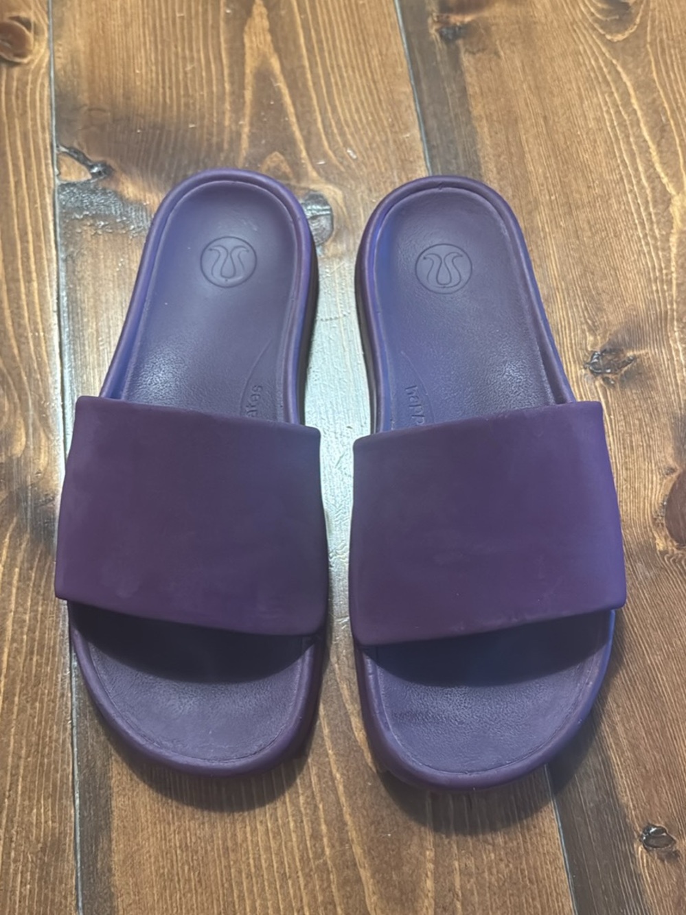 Lululemon-Women’s Slide Sandals in Deep Purple - Comfortable Everyday Slides